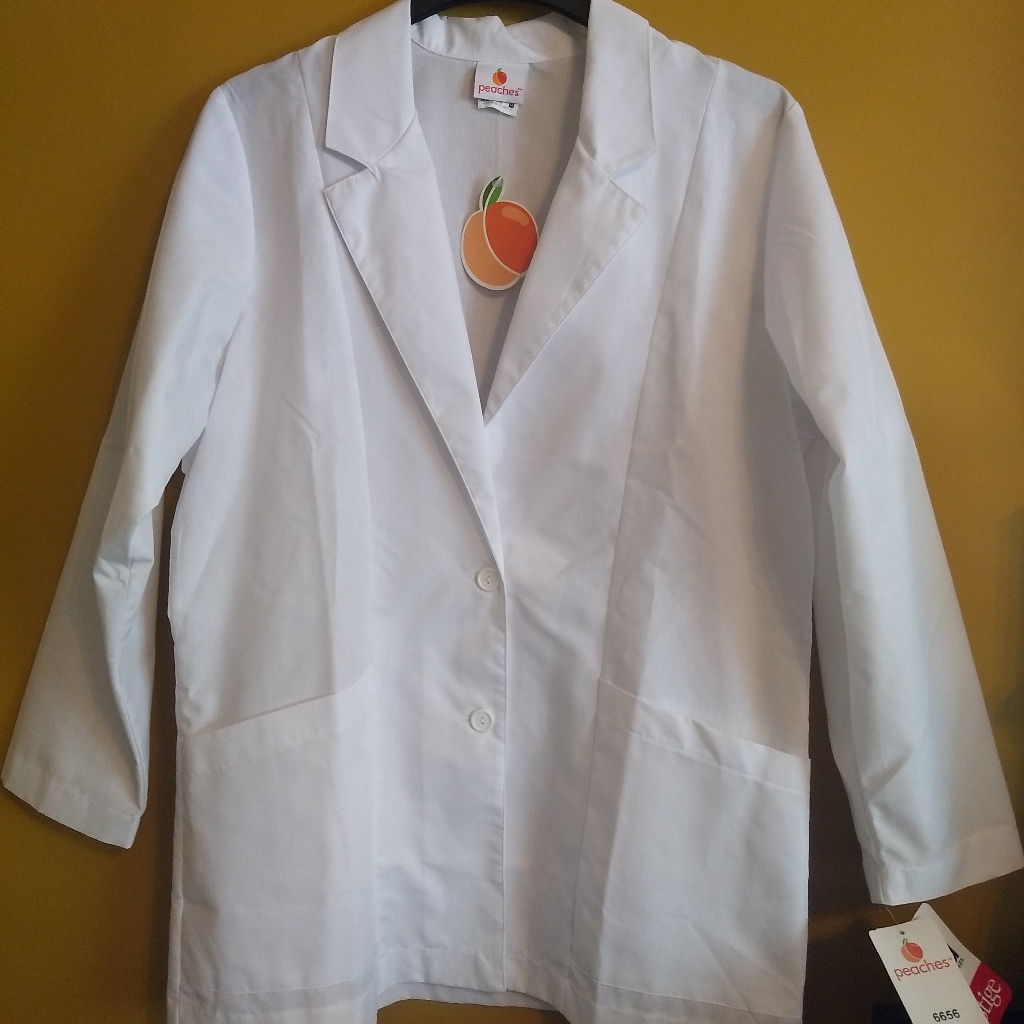 Peaches Brand Lab Coat
